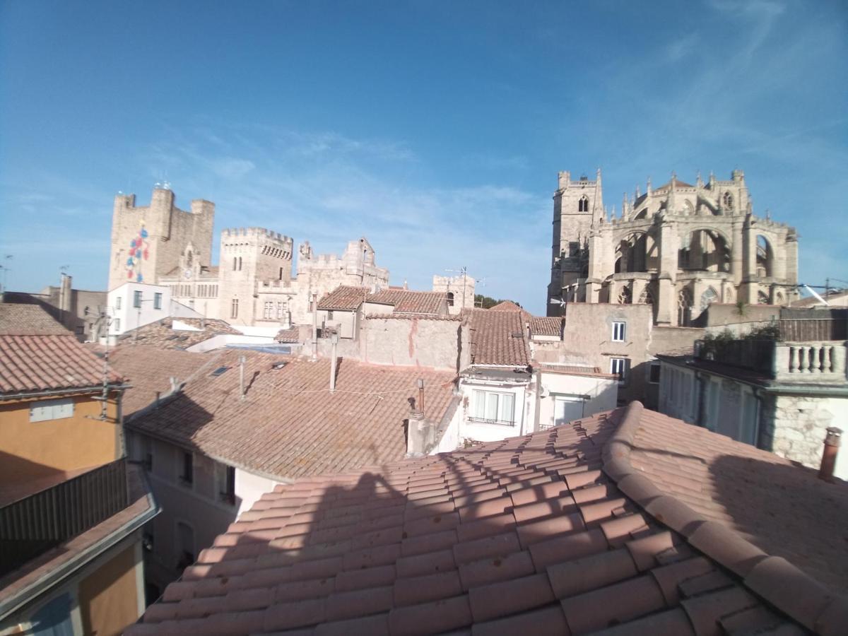 Studio Terrasse Vue Cathedrale Narbonne Luaran gambar
